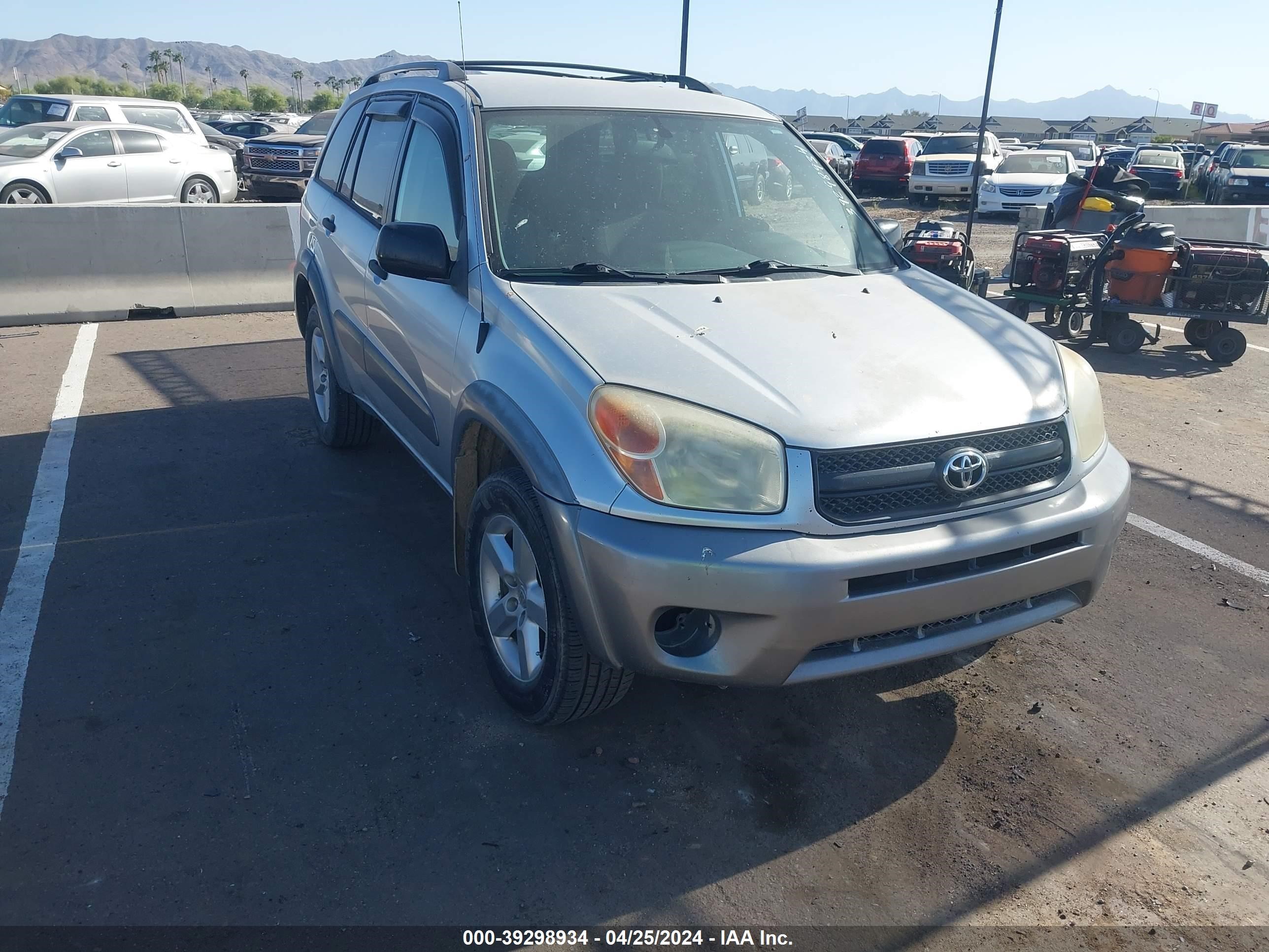 toyota rav 4 2005 jtehd20vx56040553