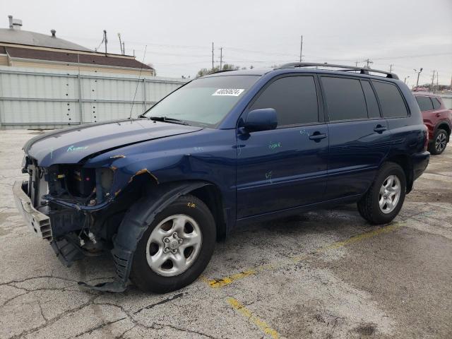 toyota highlander 2006 jtehd21a060045583