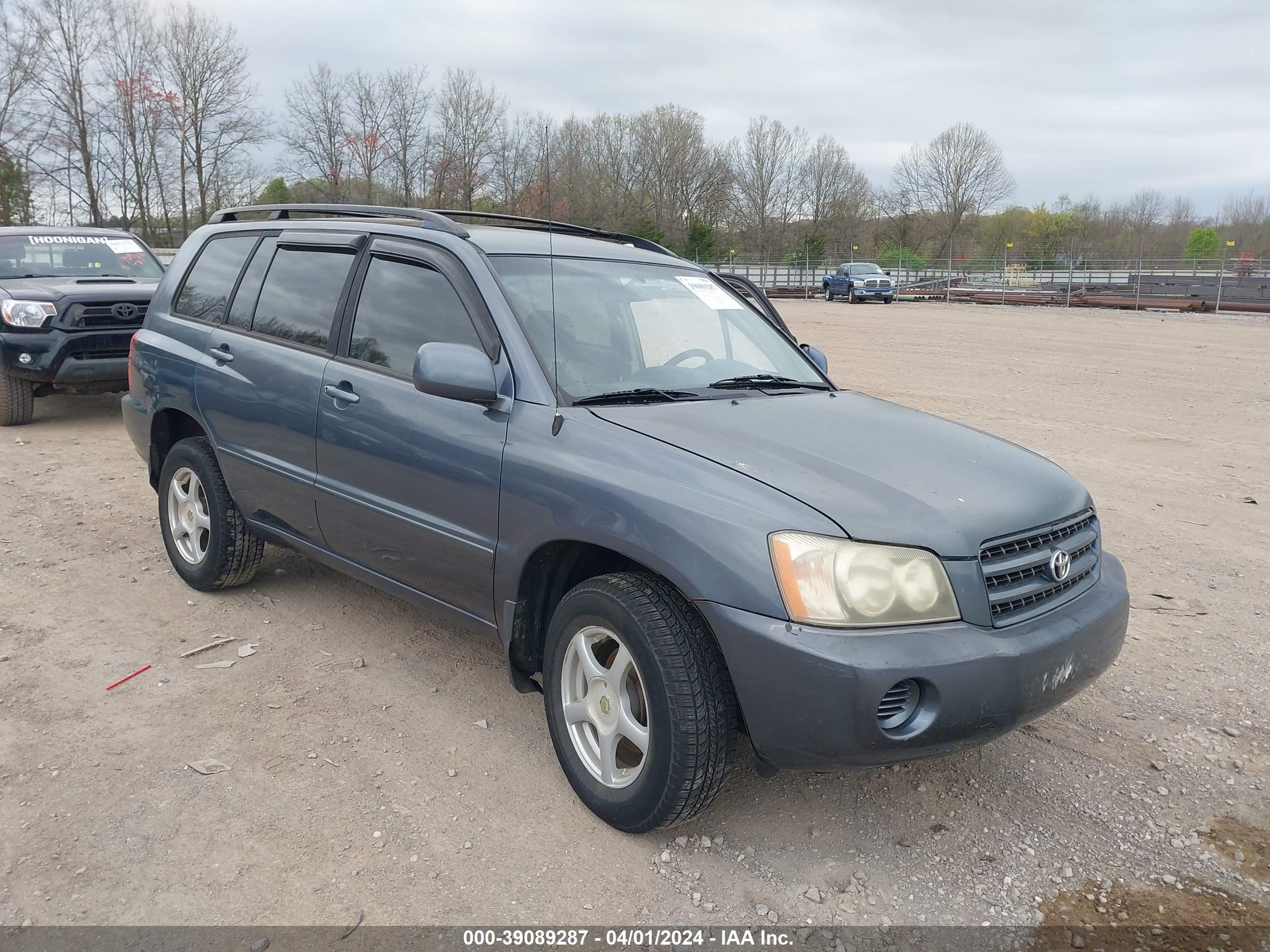 toyota highlander 2002 jtehd21a220014250