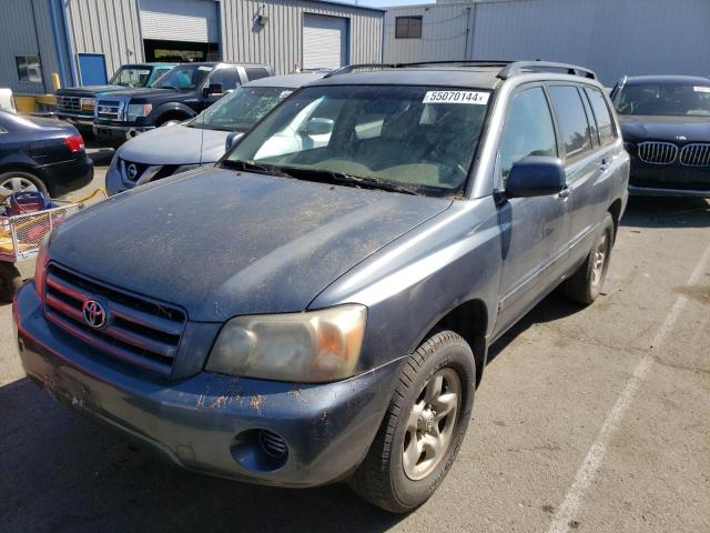 toyota highlander 2006 jtehd21a260042801