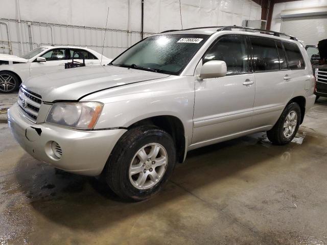 toyota highlander 2002 jtehd21a320012362