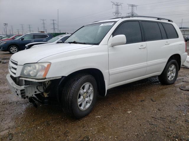 toyota highlander 2003 jtehd21a330019605