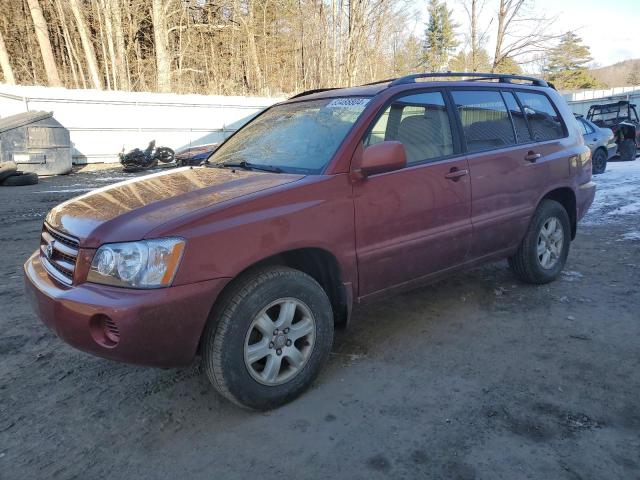 toyota highlander 2003 jtehd21a430024683