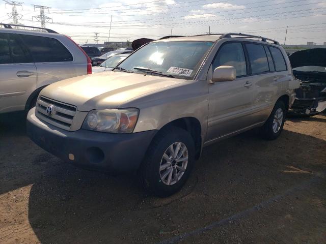 toyota highlander 2005 jtehd21a550039230