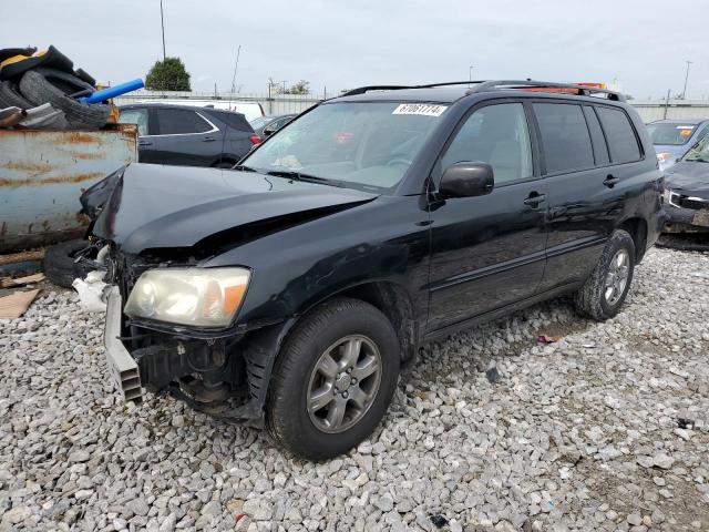 toyota highlander 2005 jtehd21a750039309