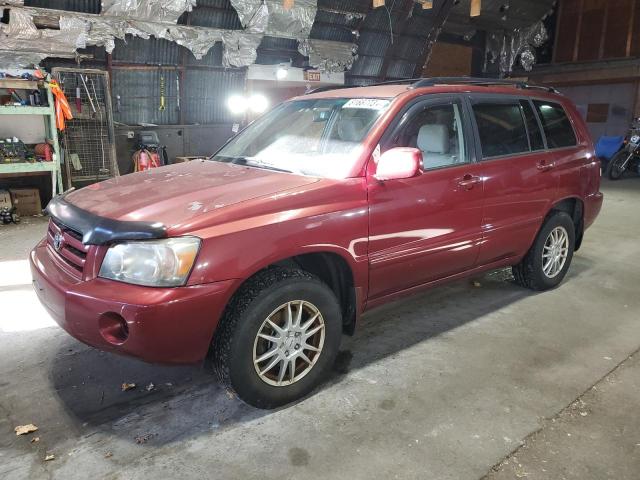 toyota highlander 2006 jtehd21a760041109