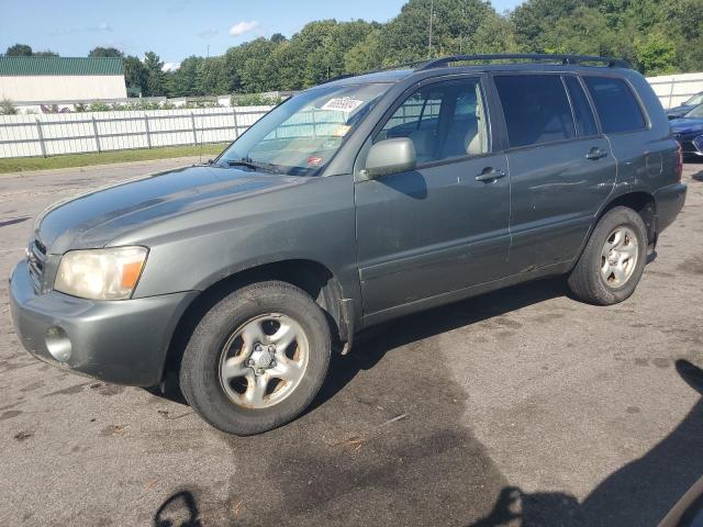 toyota highlander 2005 jtehd21ax50035576