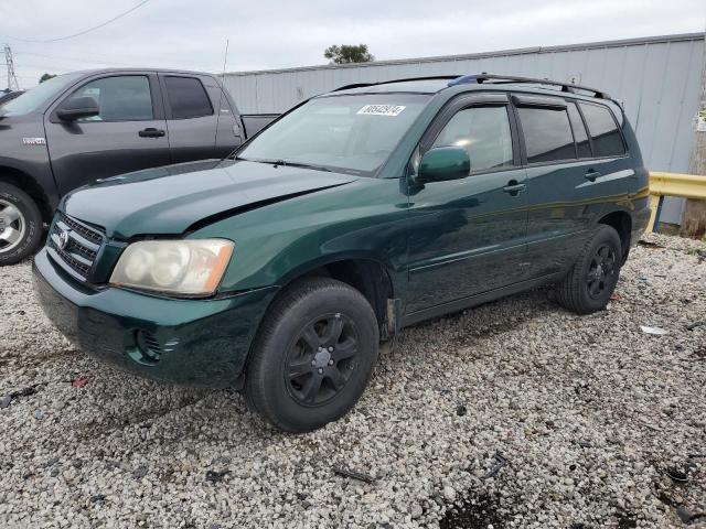 toyota highlander 2001 jtehf21a010018757