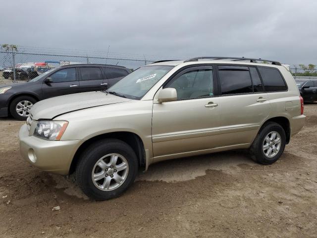 toyota highlander 2001 jtehf21a010019181