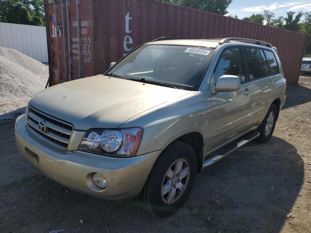 toyota highlander 2003 jtehf21a030148735