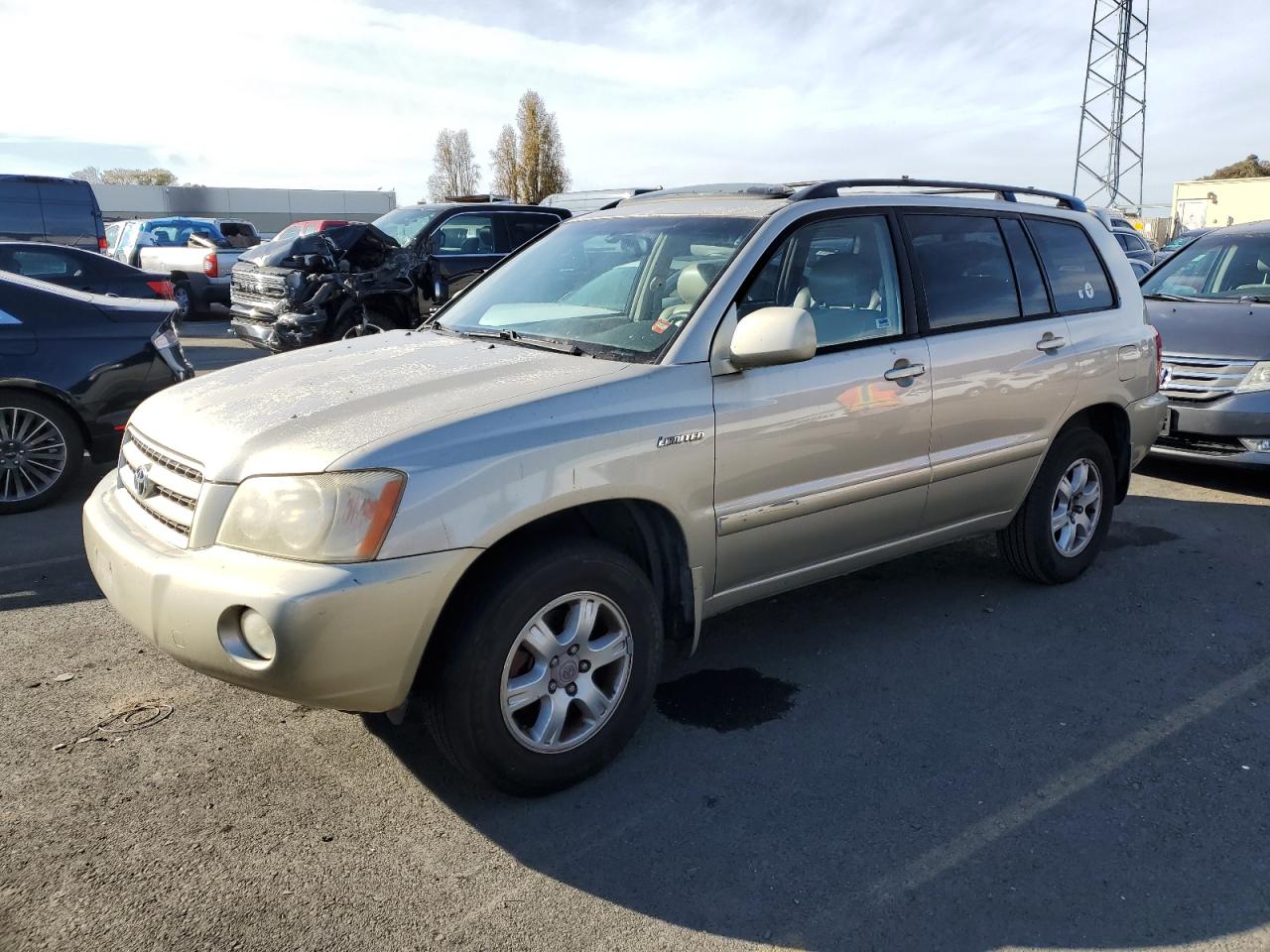 toyota highlander 2002 jtehf21a120088561