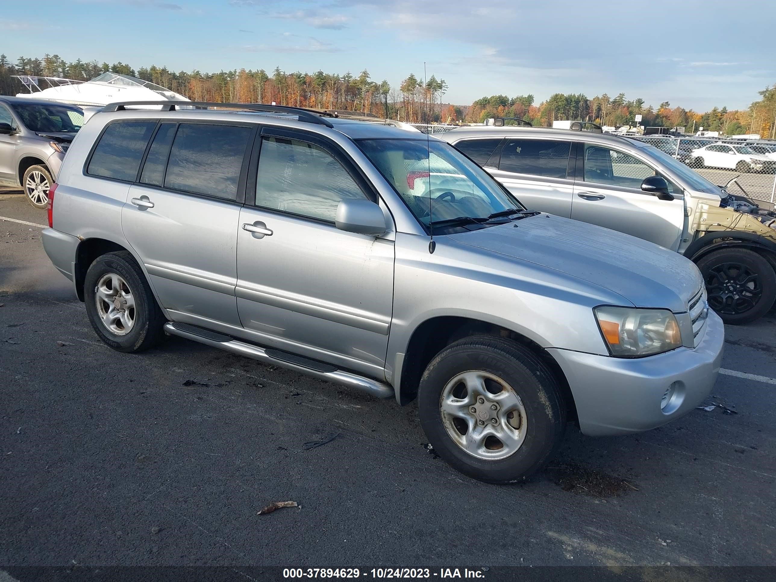 toyota highlander 2002 jtehf21a120095980