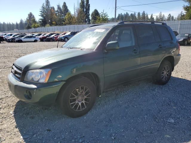 toyota highlander 2001 jtehf21a210007498