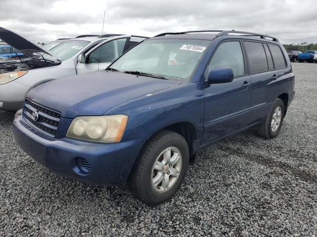 toyota highlander 2001 jtehf21a210022664