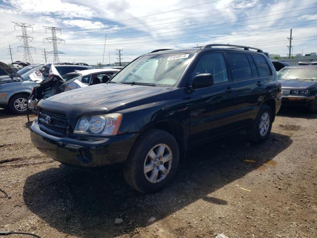 toyota highlander 2002 jtehf21a320041337