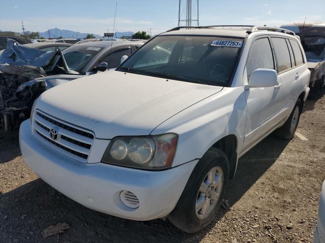 toyota highlander 2002 jtehf21a420073956