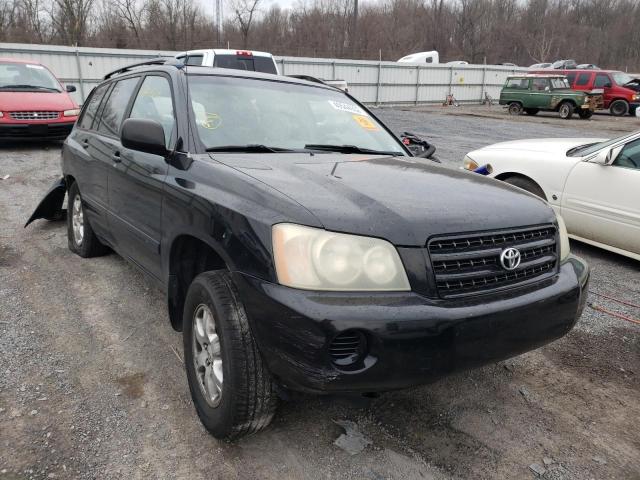 toyota highlander 2003 jtehf21a430136748