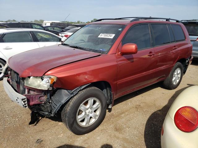 toyota highlander 2003 jtehf21a430137821