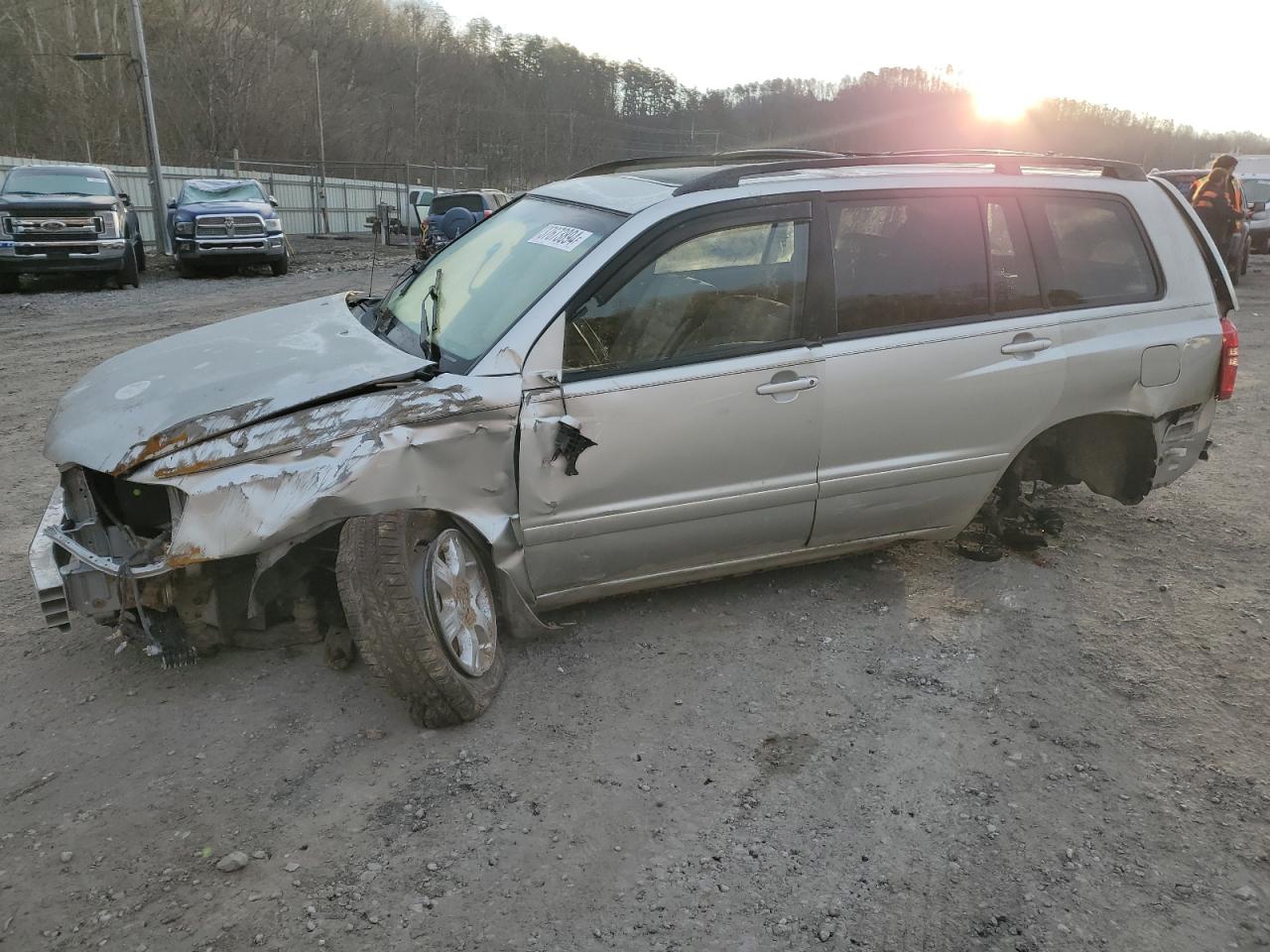 toyota highlander 2003 jtehf21a430144588