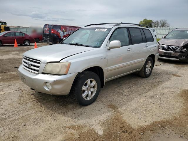 toyota highlander 2003 jtehf21a430151525