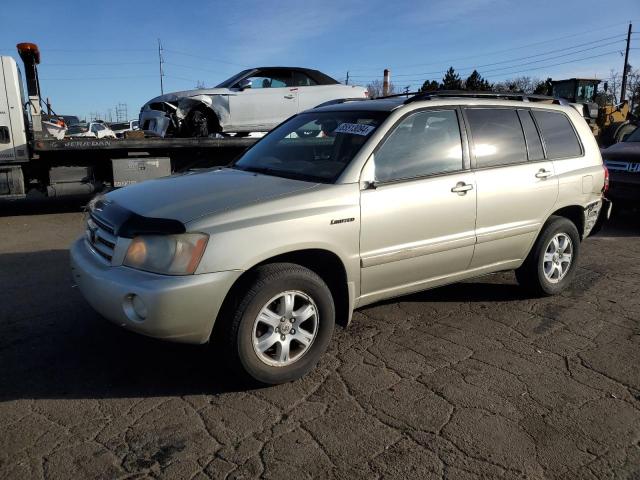 toyota highlander 2003 jtehf21a530144552