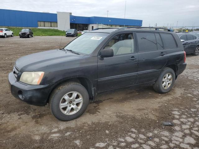 toyota highlander 2002 jtehf21a620053160