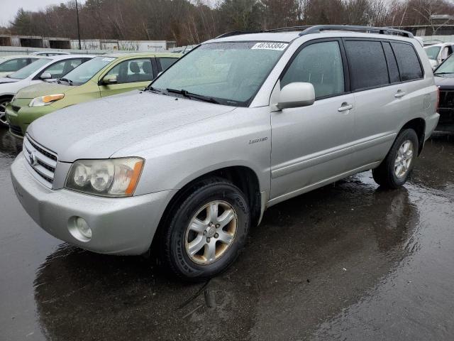 toyota highlander 2002 jtehf21a720049263