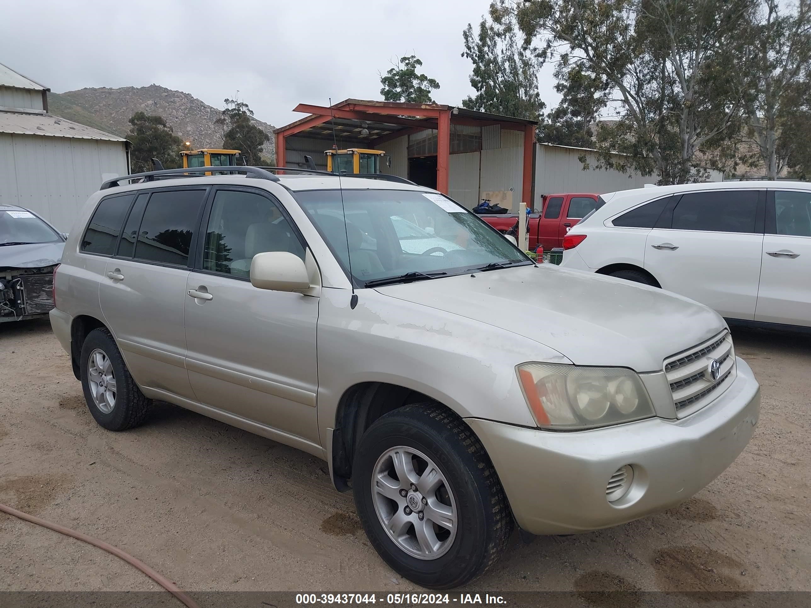 toyota highlander 2003 jtehf21a730103419