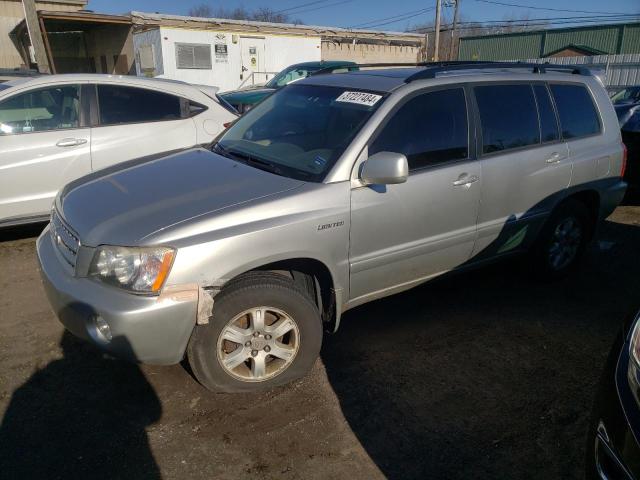 toyota highlander 2001 jtehf21a810009448