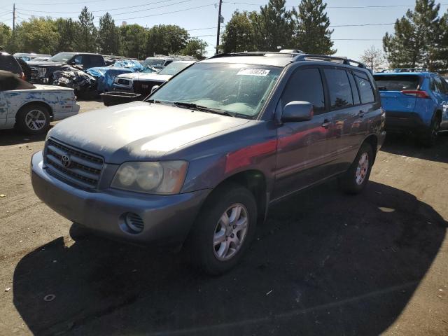 toyota highlander 2003 jtehf21a830123498