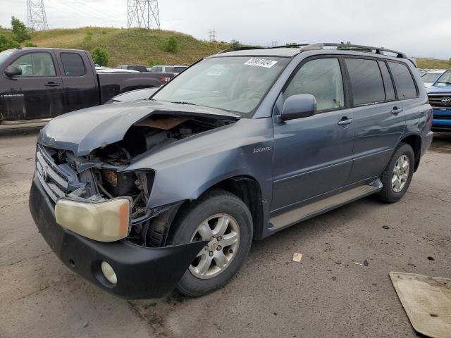 toyota highlander 2003 jtehf21a830129110