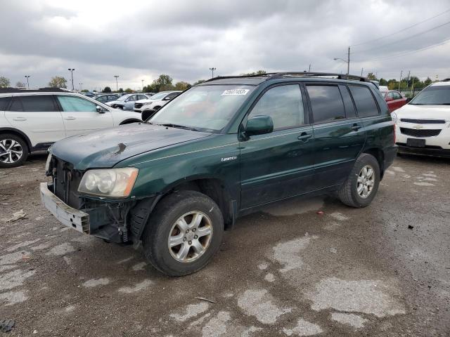 toyota highlander 2001 jtehf21a910015078