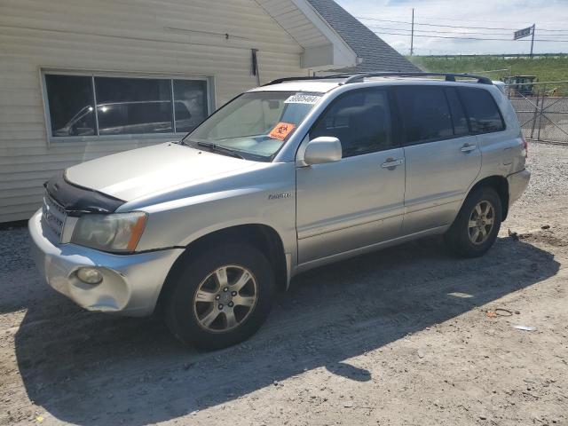 toyota highlander 2001 jtehf21a910017543