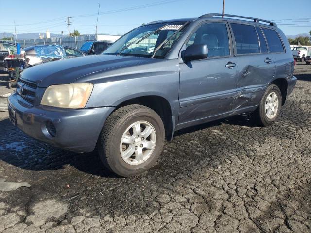 toyota highlander 2002 jtehf21a920060555