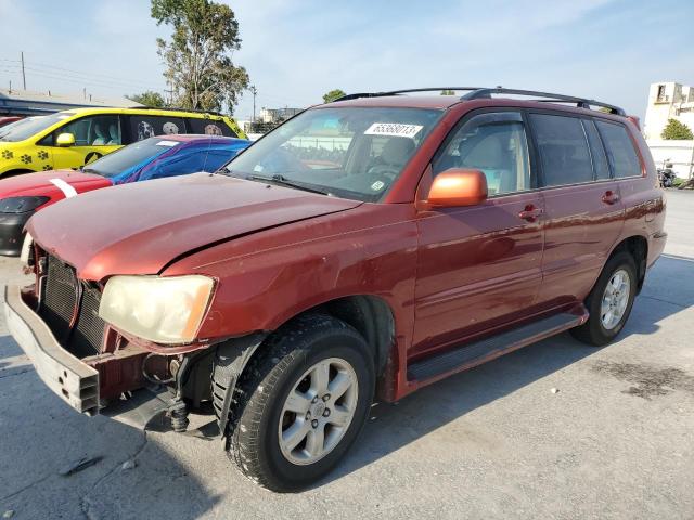 toyota highlander 2003 jtehf21a930126037