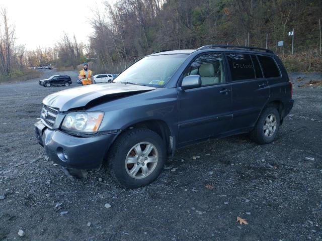 toyota highlander 2001 jtehf21ax10033007