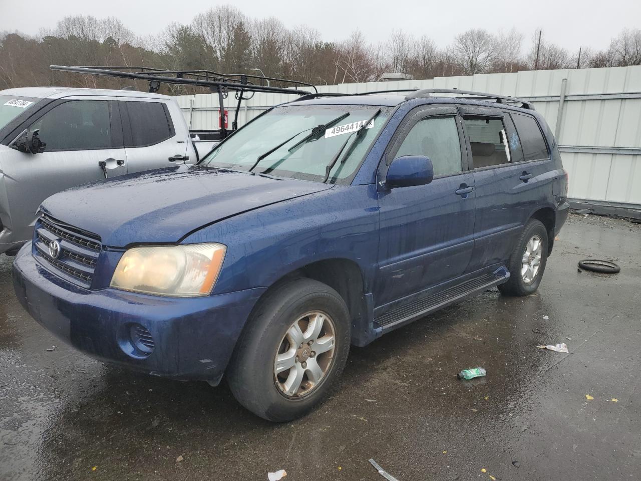 toyota highlander 2002 jtehf21ax20094942