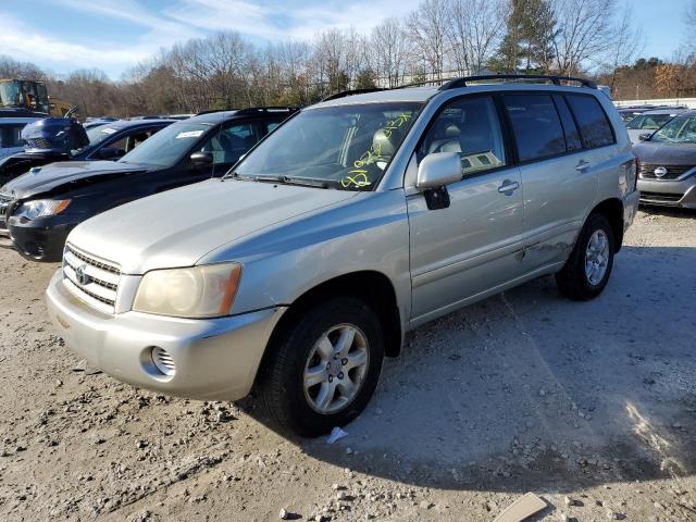 toyota highlander 2003 jtehf21ax30123664