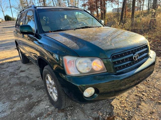 toyota highlander 2003 jtehf21ax30143428