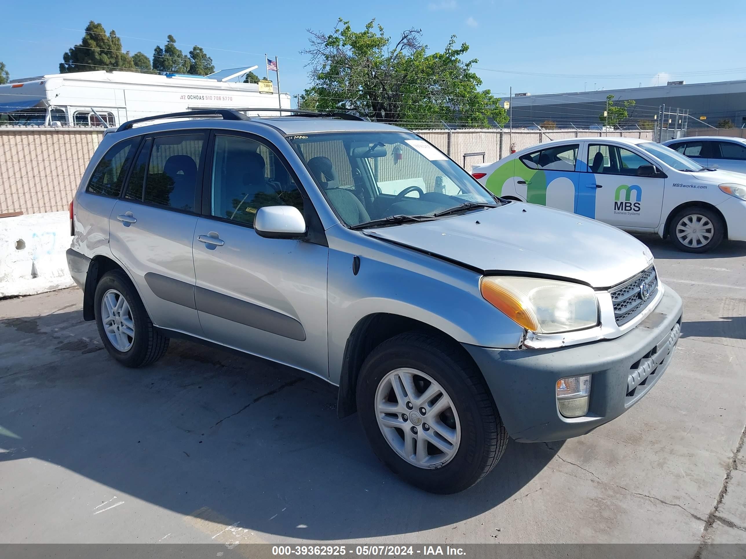 toyota rav 4 2001 jtehh20v010105671