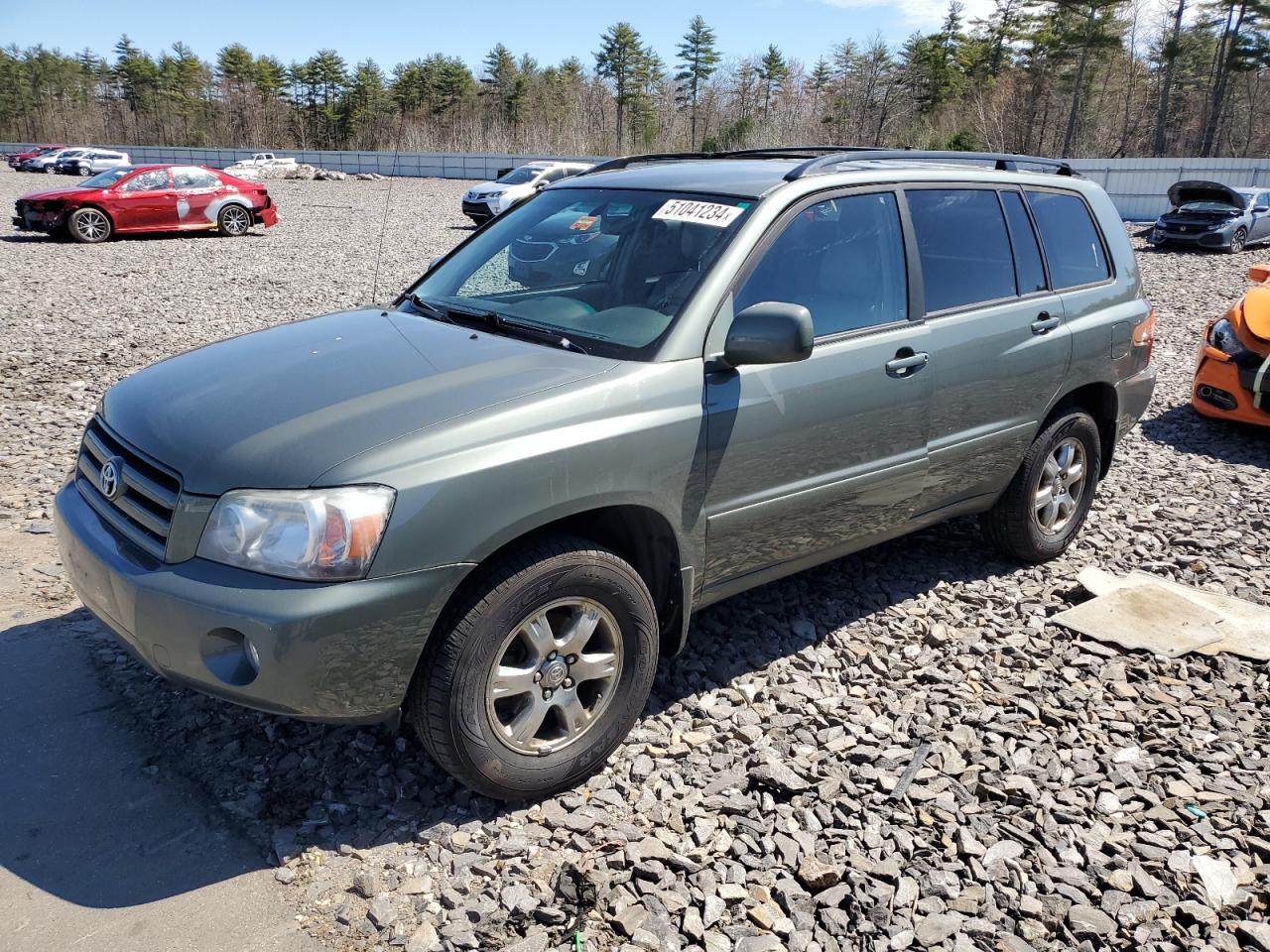 toyota highlander 2006 jtehp21a260177929