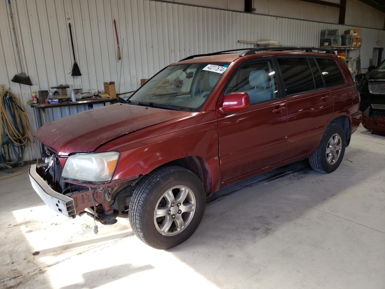 toyota highlander 2006 jtehp21a260185383