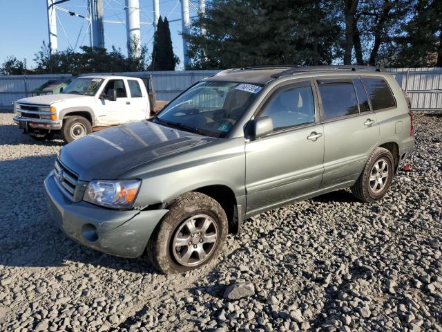 toyota highlander 2006 jtehp21ax60185129