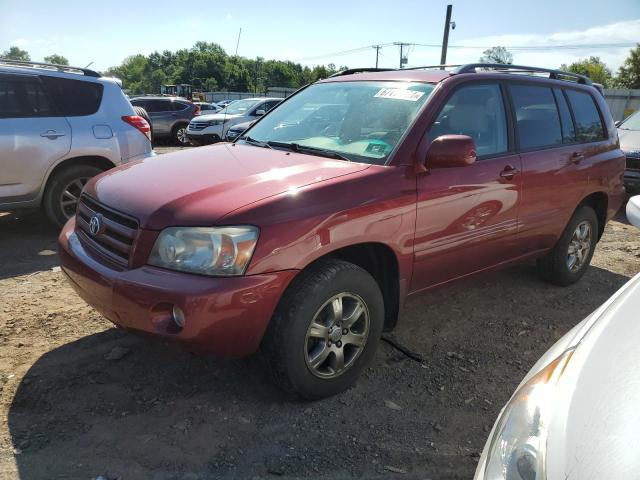 toyota highlander 2007 jtehp21ax70229325