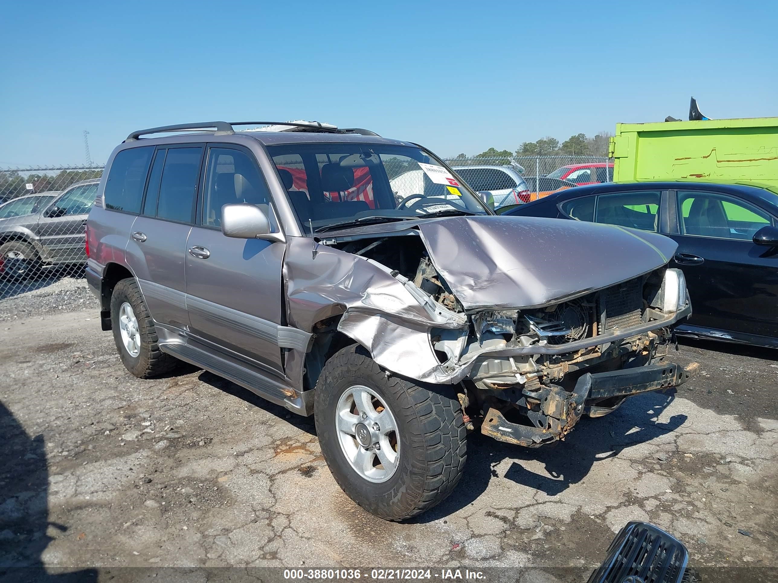 toyota land cruiser 2001 jteht05j212009165