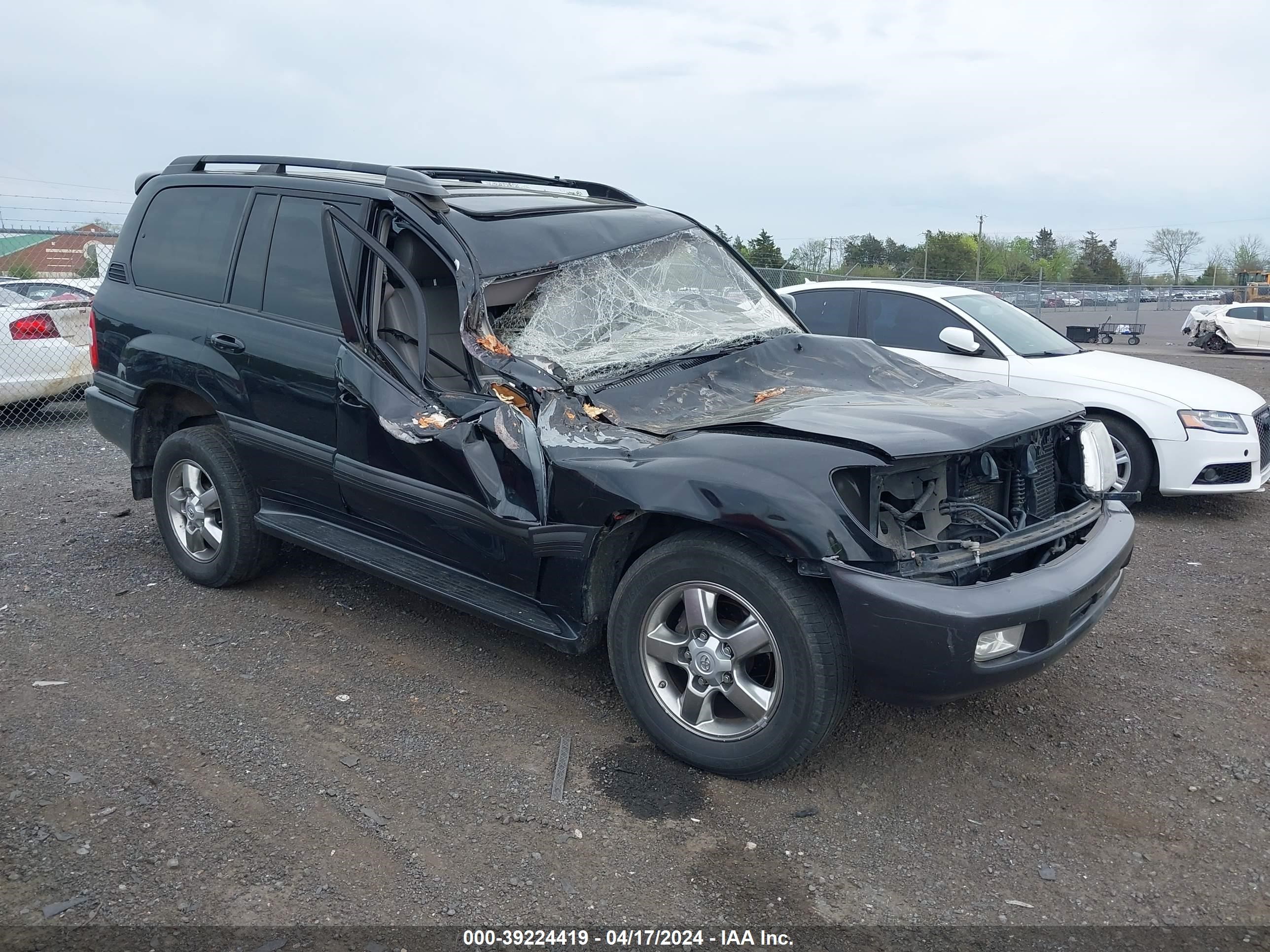 toyota land cruiser 2007 jteht05j772109870