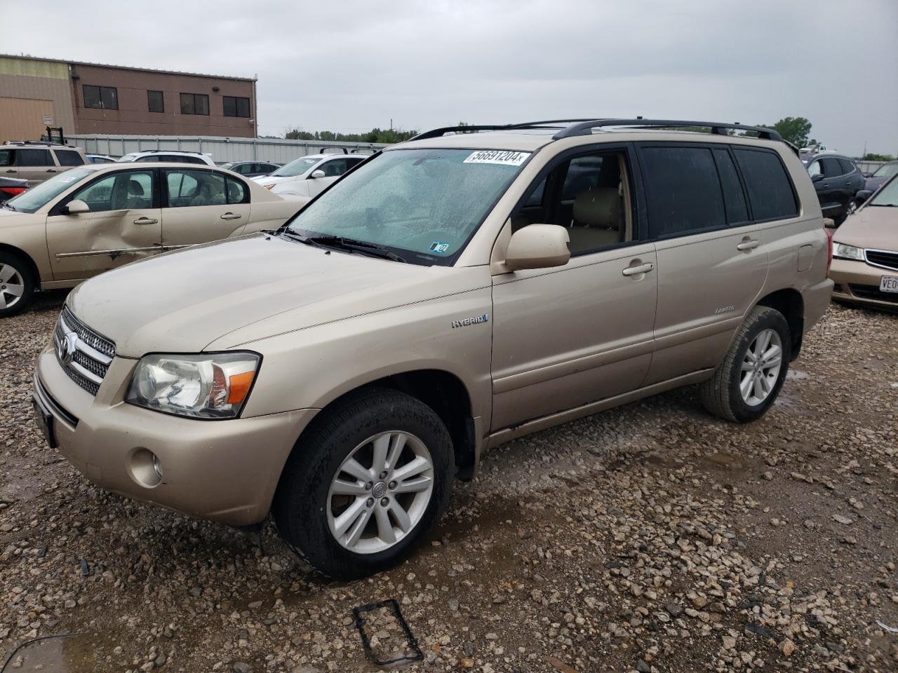 toyota highlander 2007 jtehw21a470039247