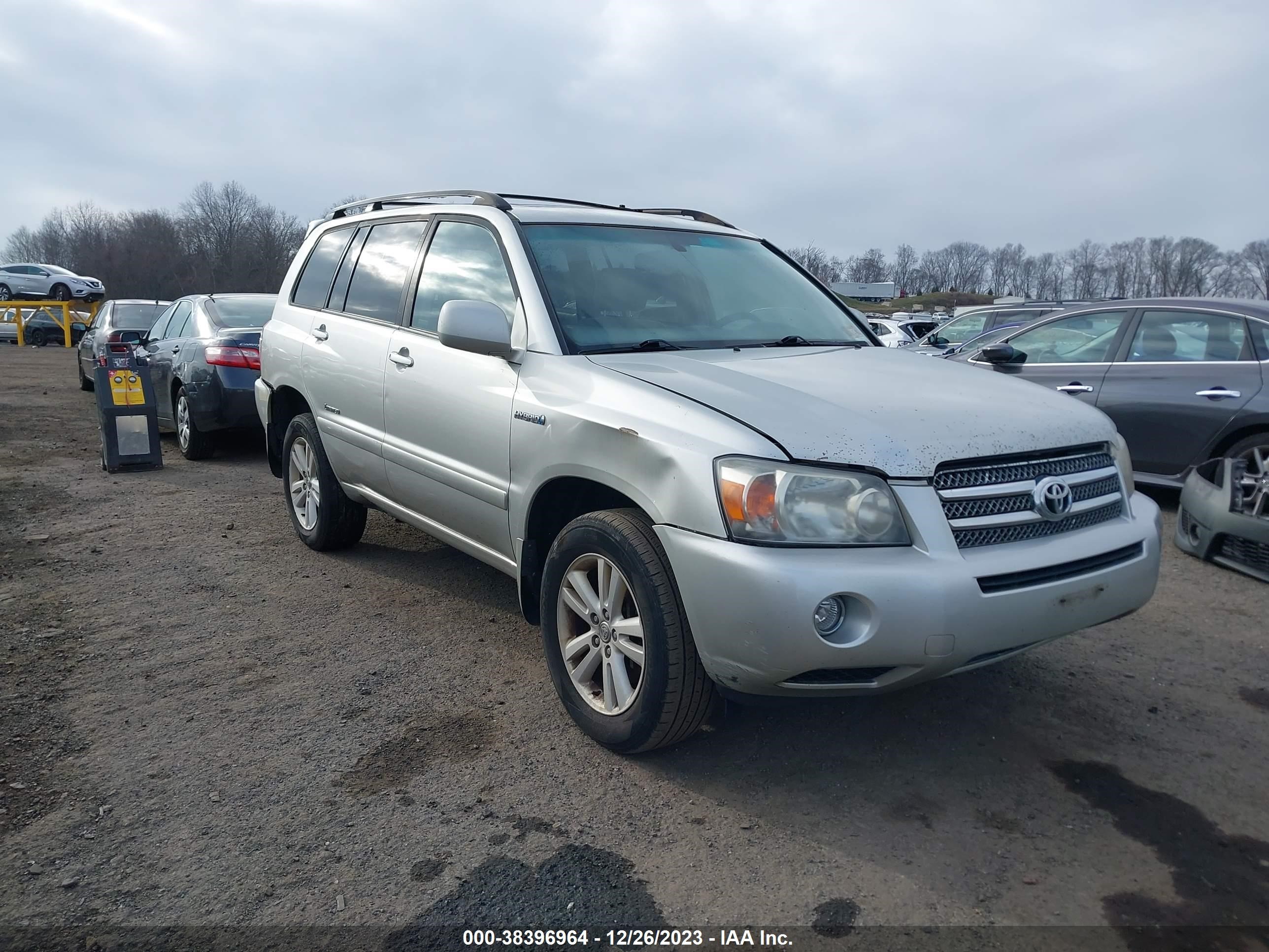 toyota highlander 2007 jtehw21a770039307