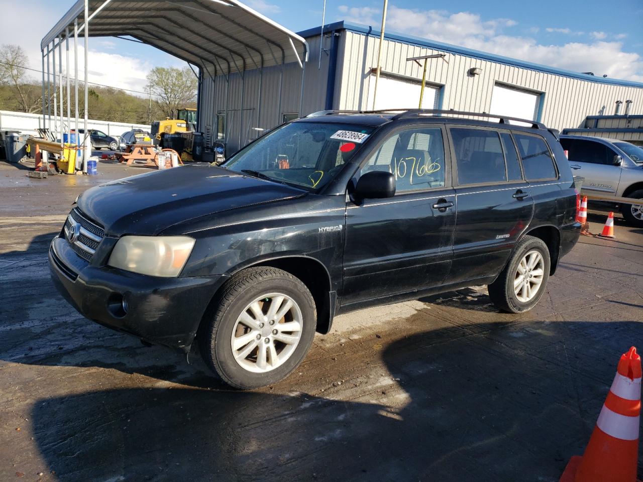 toyota highlander 2007 jtehw21a970037753