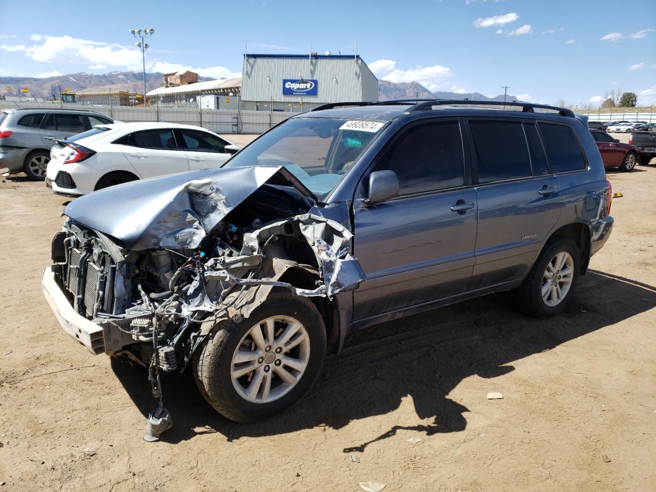 toyota highlander 2007 jtehw21ax70034313